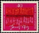 Bund, Michel Nr. 741 postfrisch- Heinrich Schütz