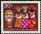 Bund, Michel Nr. 749 postfrisch - Weihnachten 1972