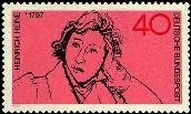 Bund, Michel Nr. 750 postfrisch - Heinrich Heine