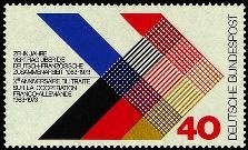 Bund, Michel Nr. 753 postfrisch - Deutsch-Französiche Zusammenarbeit
