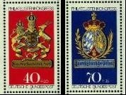 Bund, Michel Nr. 766-767 postfrisch - Einzelmarken aus Block 9 IBRA München 1973