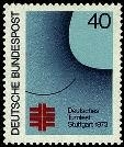 Bund, Michel Nr. 763 postfrisch - Turnfest Stuttgart 1973