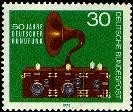 Bund, Michel Nr. 786 postfrisch - 50 Jahre Deutscher Rundfunk