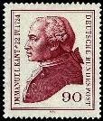 Bund, Michel Nr. 806 postfrisch - Immanuel Kant