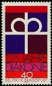 Bund, Michel Nr. 810 postfrisch - 125 Jahre Diakonie