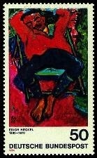 Bund, Michel Nr. 817 postfrisch - Expressionismus Erich Heckel