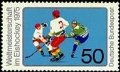 Bund, Michel Nr. 835 postfrisch - Eishockeyweltmeisterschaft 1975 , München und Düsseldorf