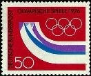 Bund, Michel Nr. 875 postfrisch - Olympische Winterspiele Innsbruck 1976