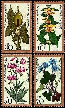 Bund, Michel Nr. 982-985 postfrisch - Blumen