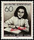 Bund, Michel Nr. 1013 postfrisch - 50. Geburtstag von Anne Frank
