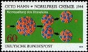 Bund, Michel Nr. 1020 postfrisch - Otto Hahn, Nobelpreisträger Chemie 1944
