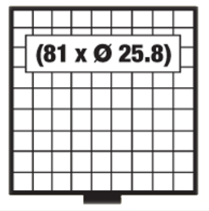 BEBA Mini Schublade 81 x 25,8