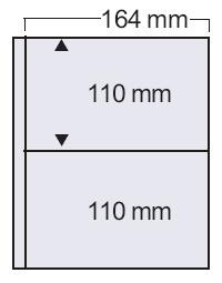 10 Ergänzungsblätter für Compact-Album Post- und Maximumkarten