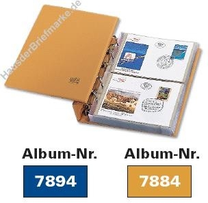 Compact-Album für FDC (klar) blau