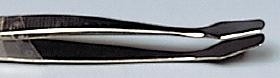 Pinzette 12 cm - mit gebogenen Schaufeln