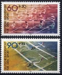 Bund, Michel Nr. 1094-1095 postfrisch Für den Sport 1981