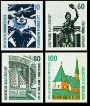 Bund, Michel Nr. 1531-1534 SWK selbstklebend postfrisch