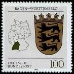 Bund, Michel Nr. 1586 postfrisch - Baden-Württemberg