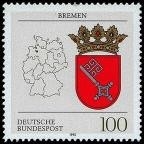 Bund, Michel Nr. 1590 postfrisch - Bremen