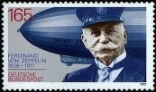 Bund, Michel Nr. 1597 postfrisch - 75. Todestag von Ferdinand Graf von Zeppelin