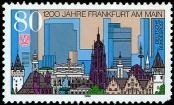 Bund, Michel Nr. 1721 postfrisch - 1200 Jahre Frankfurt am Main