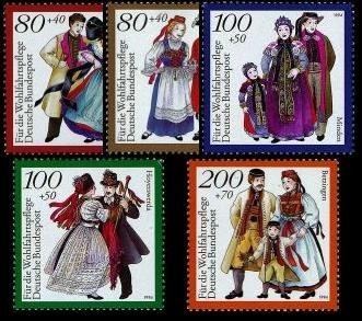 Bund, Michel Nr. 1757-1761 postfrisch