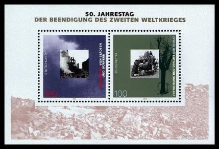 Bund, Block 31 postfrisch - Ende des 2. Weltkrieges