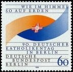 Berlin, Michel Nr. 873 postfrisch - Katholikentag 1990