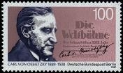 Berlin, Michel Nr. 851 postfrisch - Carl von Ossietzky