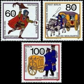 Berlin, Michel Nr. 852-854 postfrisch