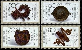 Berlin, Michel Nr. 789-792 postfrisch