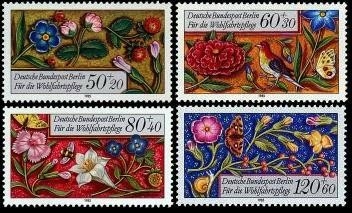 Berlin, Michel Nr. 744-747 postfrisch
