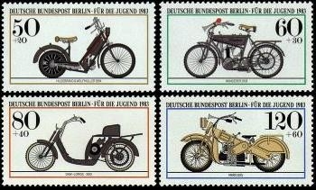 Berlin, Michel Nr. 694-697 postfrisch