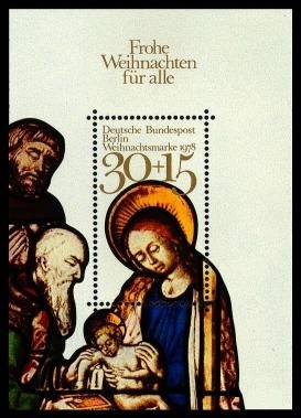 Berlin, Block 7 postfrisch - Weihnachten 1978