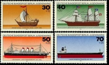 Berlin, Michel Nr. 544-547 postfrisch