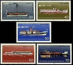 Berlin, Michel Nr. 483-487 postfrisch
