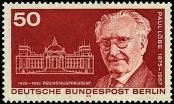 Berlin, Michel Nr. 515 postfrisch - 100. Geburtstag von Paul Löbe