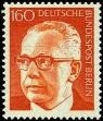 Berlin, Michel Nr. 396 postfrisch - 160 Pf. Heinemann