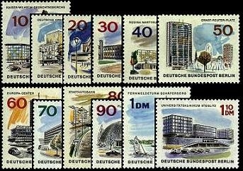Berlin, Michel Nr. 254-265 postfrisch - Das neue Berlin