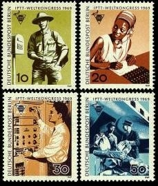 Berlin, Michel Nr. 342-345 postfrisch