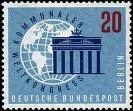Berlin, Michel Nr. 189 postfrisch - Kommunaler Weltkongress, Berlin