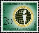 Berlin, Michel Nr. 177 postfrisch - Welt-Frontkämpfer-Kongress