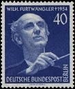 Berlin, Michel Nr. 128 postfrisch - Wilhelm Furtwängler