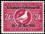 SBZ, Michel Nr. 233 postfrisch - 3. Deutscher Volkskongress 1949