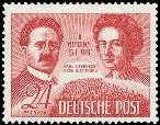 SBZ, Michel Nr. 229 postfrisch - Karl Liebknecht & Rosa Luxemburg - KPDler der ersten Stunde