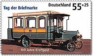 Bund, Michel Nr. 2456 postfrisch - Tag der Briefmarke - 100 Jahre Kraftpost
