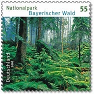 Bund, Michel Nr. 2452 postfrisch - Deutsche National- und Naturparke - Bayerischer Wald