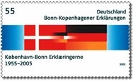 Bund, Michel Nr. 2449 postfrisch - 50 Jahre Bonn-Kopenhagener Erklärungen