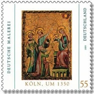 Bund, Michel Nr. 2437 postfrisch - Deutsche Malerei - Kölner Gemälde um 1350