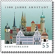 Bund, Michel Nr. 2388 postfrisch - 1300 Jahre Arnstadt